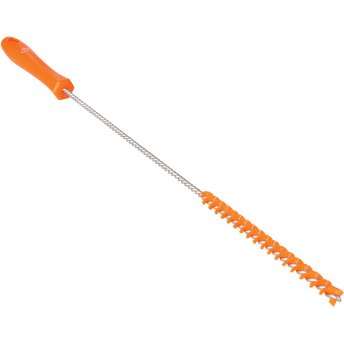 Tube Brush, Stiff Bristles, 19-7/10" Long, Orange Absolute Business Supply