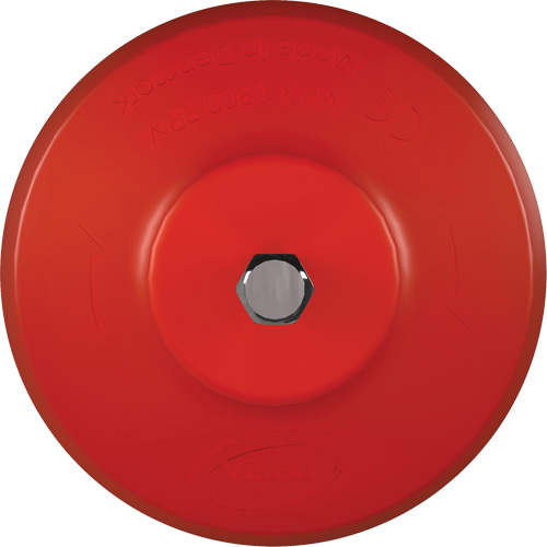 Brosse ronde HyDrive pour perceuse, Soies Tr&egrave;s ferme, Longueur de 3-1/10", Rouge Absolute Business Supply