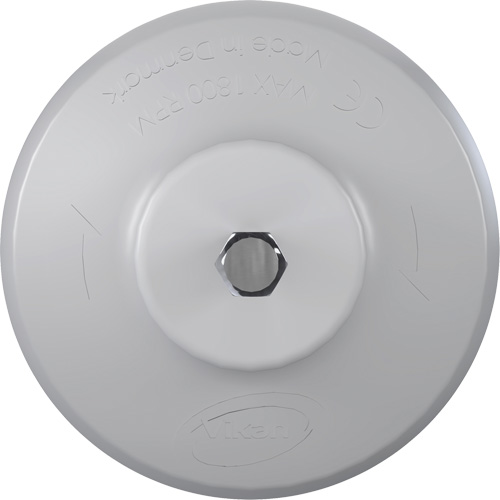 Brosse ronde HyDrive pour perceuse, Soies Tr&egrave;s ferme, Longueur de 3-1/10", Blanc Absolute Business Supply