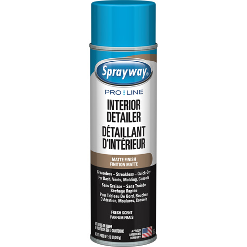Nettoyant esth&eacute;tique automobile Pro Line avec fini mat & parfum frais Absolute Business Supply