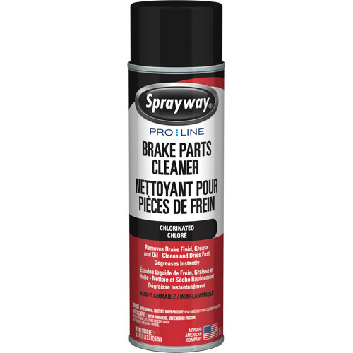 Nettoyant pour pi&egrave;ces de freins Pro Line avec tr&egrave;s faible teneur en COV, Canette a&eacute;rosol Absolute Business Supply