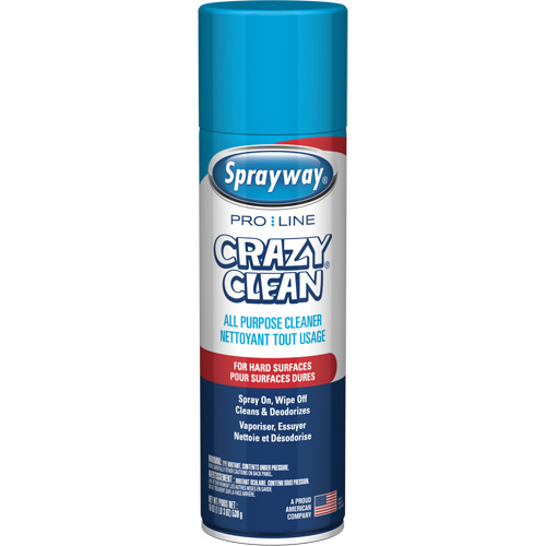 Pro Line Crazy Clean&reg; All Purpose Crazy Cleaner, 19 oz., Aerosol Can Absolute Business Supply