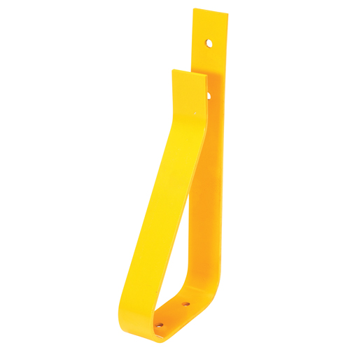 Poteau de garde-corps, Acier, 10-3/4" lo x 24" h, Jaune Absolute Business Supply