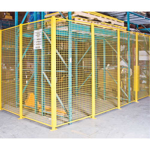 Composantes pour partitions & cloisons grillag&eacute;es - Montants universels, 8-1/4' h Absolute Business Supply