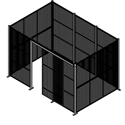 Partitions & cloisons grillag&eacute;e Absolute Business Supply