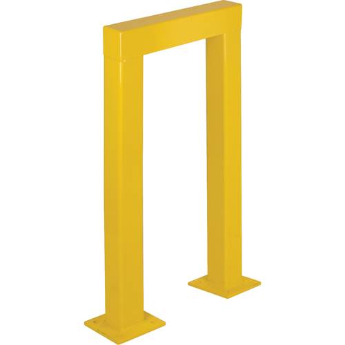 Safety Guards, 2' W x 3.5' H, Yellow Absolute Business Supply