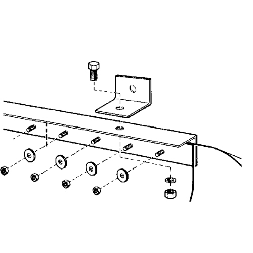 Strip Curtain Doors - Fixed Mounting System Absolute Business Supply