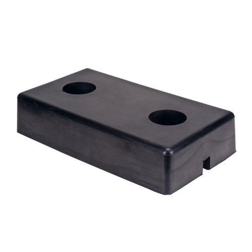 Butoirs moul&eacute;s pour quai, Caoutchouc, 18" la x 4" p x 10" h Absolute Business Supply