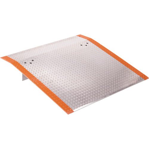 Aluminum Dockplates, 2000 lbs. Load Capacity, 48" L x 42" W x 9" H Absolute Business Supply