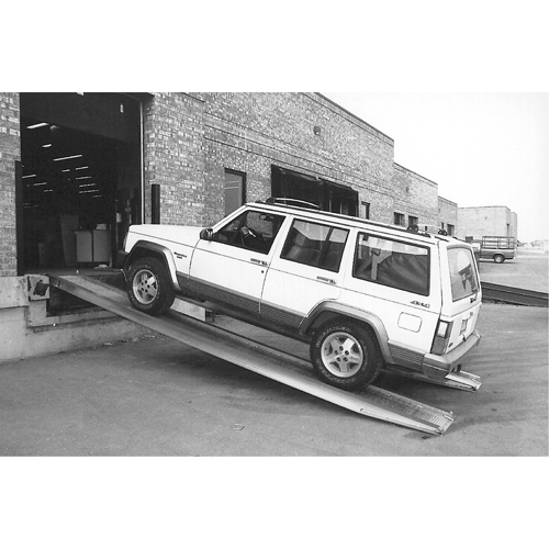 Aluminum Twin Ramps with Perforated Traction Grip Absolute Business Supply