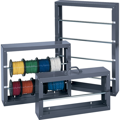 SUPPORT BOBINES DE FILMETALLIQUE (1 TIGE), De base, 6" la x 26-1/8" p x 10-3/8" h Absolute Business Supply