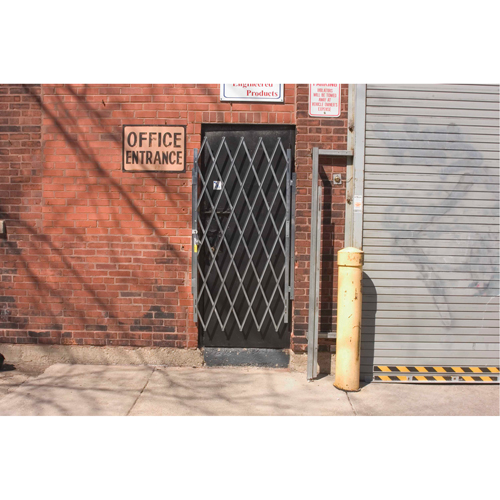 Heavy-Duty Door Gates, Single, 4' L x 5' 9" H Expanded Absolute Business Supply