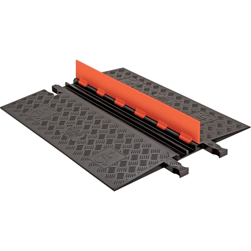 Protecteur de c&acirc;ble ADA/DDA &agrave; profil bas Guard Dog, 2 canaux, 36" lo x 28,38" la x 1,25" h Absolute Business Supply