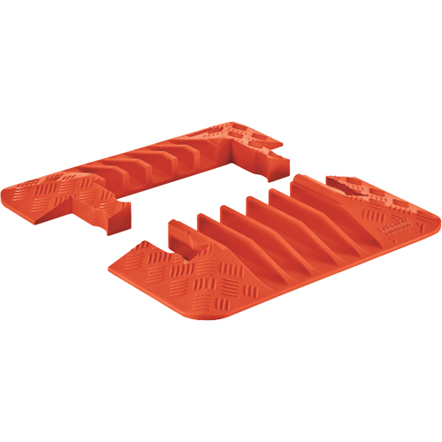 Protecteur de c&acirc;ble pour usage g&eacute;n&eacute;ral &agrave; 5 canaux Guard Dog, capuchons d'extr&eacute;mit&eacute;s Absolute Business Supply