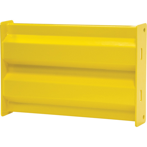 Barri&egrave;re de s&eacute;curit&eacute; de qualit&eacute; industrielle, Acier, 19" lo x 12" h, Jaune s&eacute;curit&eacute; OSHA Absolute Business Supply