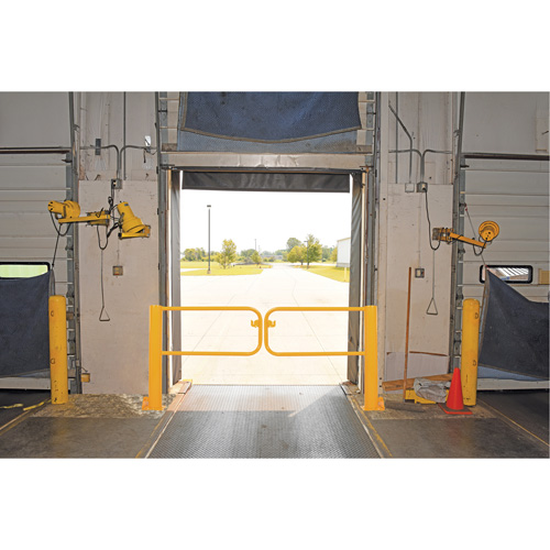 Swivel Dock Gate, 42-1/16" H x 113" W Absolute Business Supply
