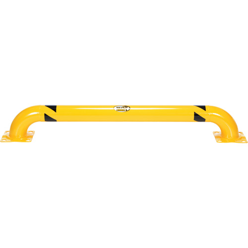Protecteur de r&acirc;telier &agrave; profil bas, 5,3' la x 0,74' h, Jaune Absolute Business Supply