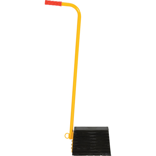 Cale de roue avec poign&eacute;e ergonomique, 9-1/4" x 8" x 6", Noir Absolute Business Supply