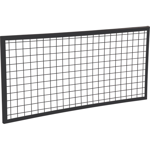 Panneau de cloison en treillis m&eacute;tallique, 2' h x 4' la Absolute Business Supply