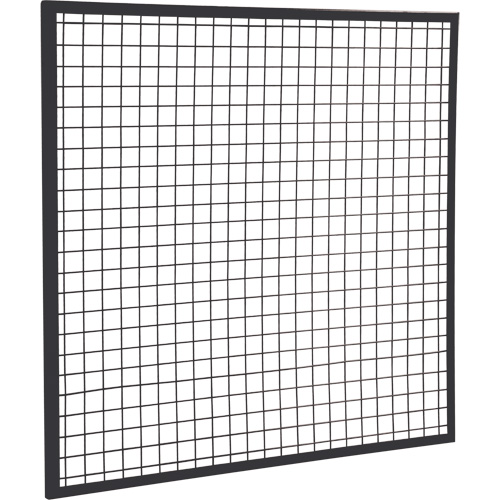 Panneau de cloison en treillis m&eacute;tallique, 4' h x 4' la Absolute Business Supply
