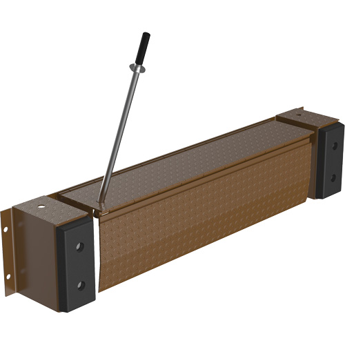 Mechanical Edge-O-Dock Leveler, 93" W, 66" Deck Width, 29" Span Absolute Business Supply
