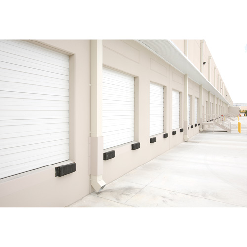 Laminated Dock Bumpers, Horizontal, Rubber, 18" W x 4" D x 12" H Absolute Business Supply