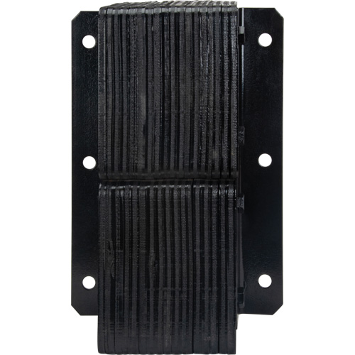 Laminated Dock Bumpers, Vertical, Rubber, 11" W x 6" D x 20" H Absolute Business Supply