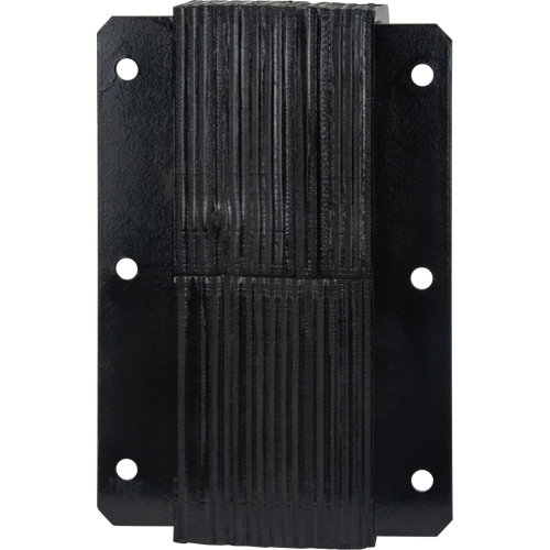 Laminated Dock Bumpers, Vertical, Rubber, 11" W x 6" D x 20" H Absolute Business Supply