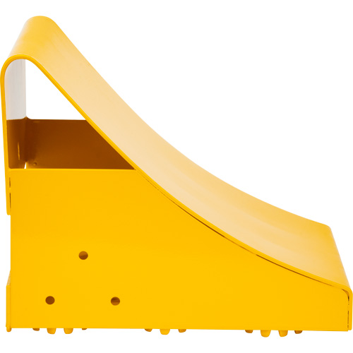 Ice Chocks, Steel, Yellow, 8-1/16" W x 10-5/8" D x 8-13/16" H Absolute Business Supply