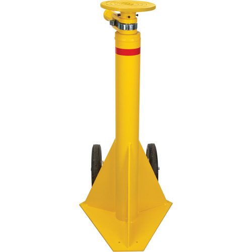 100,000 lbs. Static Capacity Ratchet Trailer Jack, 20 tons Lift Capacity Absolute Business Supply