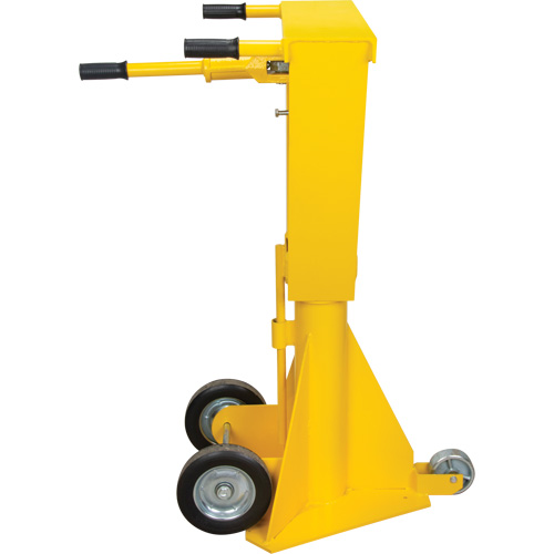 100,000 lbs. Static Capacity Ratchet Beam Trailer Jack, 20 tons Lift Capacity Absolute Business Supply