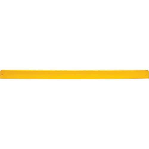 Lift-Out Light-Duty Guard Rail, Steel, 10' L x 4" H, Safety Yellow Absolute Business Supply