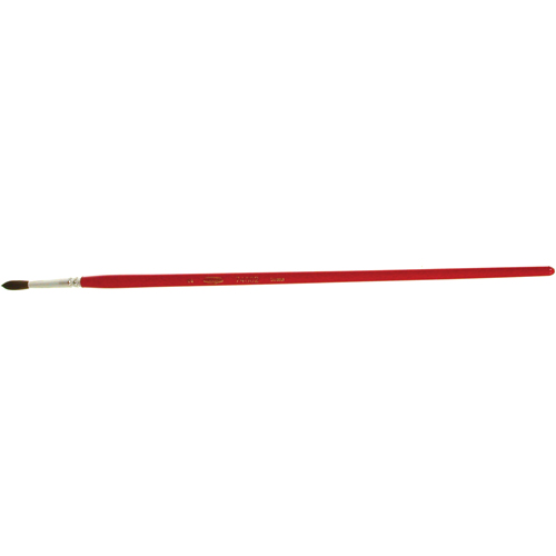 Round Marking Paint Brush, 5/32" Brush Width, Camel Hair, Wood Handle Absolute Business Supply