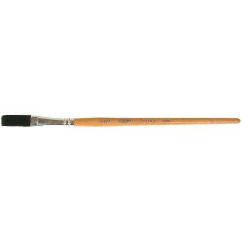 One Stroke Paint Brush, 3/8" Brush Width, Ox Hair, Wood Handle Absolute Business Supply