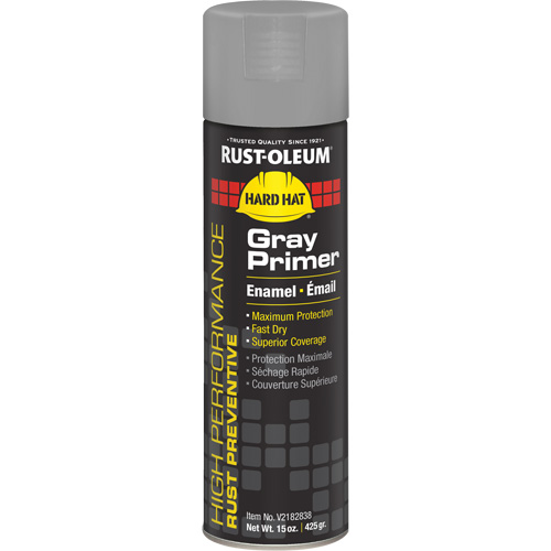 V2100 System Enamel Spray Primer, Gray, Matte, 15 oz., Aerosol Can Absolute Business Supply