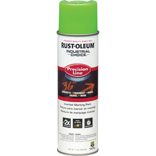 M1800 Water-Based Precision Line Marking Paint, 17 oz., Aerosol Can Absolute Business Supply