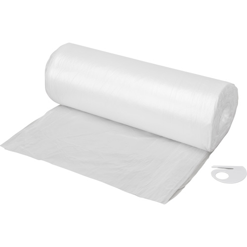 Drop sheet, 400' L x 9' W, Plastic Absolute Business Supply