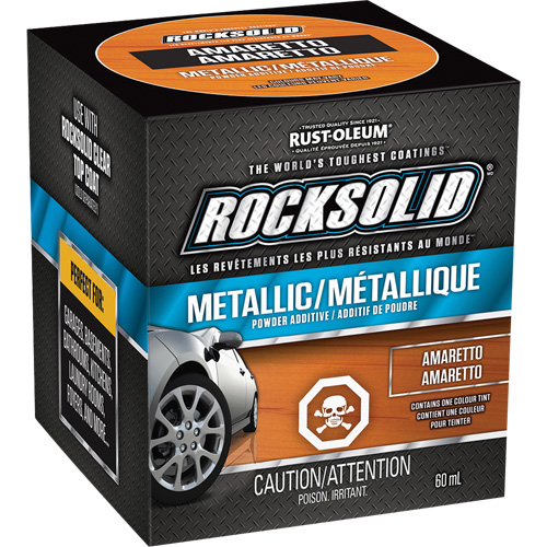 Additifs de poudre m&eacute;tallique RockSolid, 60 ml, Bouteille, Amaretto Absolute Business Supply