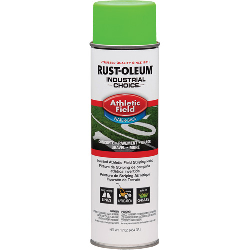 Industrial Choice&reg; AF1600 Athletic Field Striping Paint, Green, Aerosol Can Absolute Business Supply