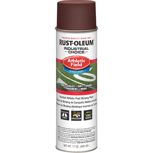 Peinture de lignage pour terrains de sport AF1600, Rouge, Canette a&eacute;rosol Absolute Business Supply