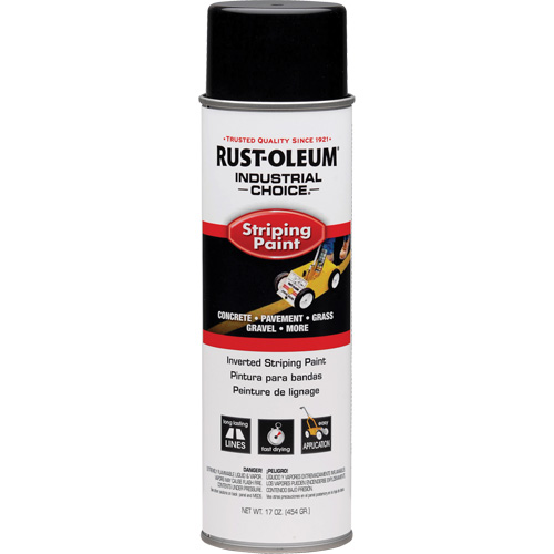 S1600 System Inverted Striping Paint, Black, Aerosol Can Absolute Business Supply