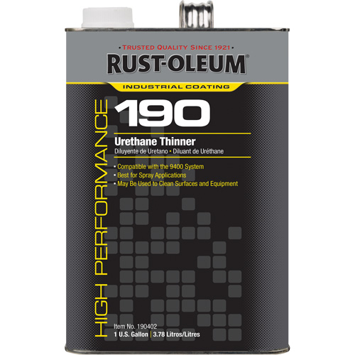 190 Urethane Thinner, Gallon, 1 gal. Absolute Business Supply
