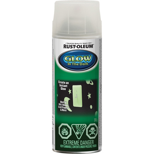Specialty Glow-in-the-Dark Paint, Aerosol Can, Clear Absolute Business Supply