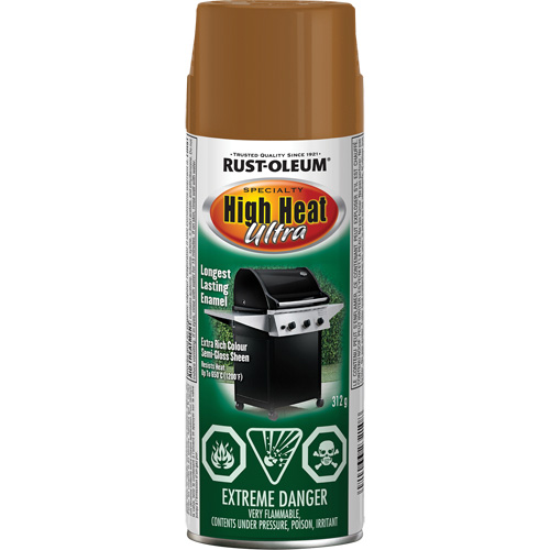 Peinture &eacute;mail en a&eacute;rosol haute temp&eacute;rature ultra Sp&eacute;cialit&eacute;, Canette a&eacute;rosol, Cuivre vieilli Absolute Business Supply