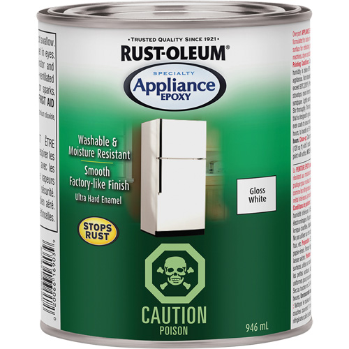 &eacute;poxyde pour &eacute;lectrom&eacute;nager sp&eacute;cialis&eacute;, 946 ml, Canette, Blanc Absolute Business Supply