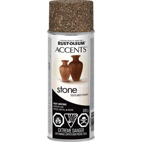 Accents&reg; Stone Creations Spray Paint, Aerosol Can, Sienna Stone Absolute Business Supply