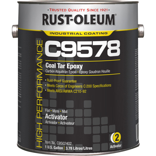 Activateur pour rev&ecirc;tement &eacute;poxydique &agrave; base de goudron de houille et &agrave; haute teneur en solides du syst&egrave;me C9578, Gallon Absolute Business Supply
