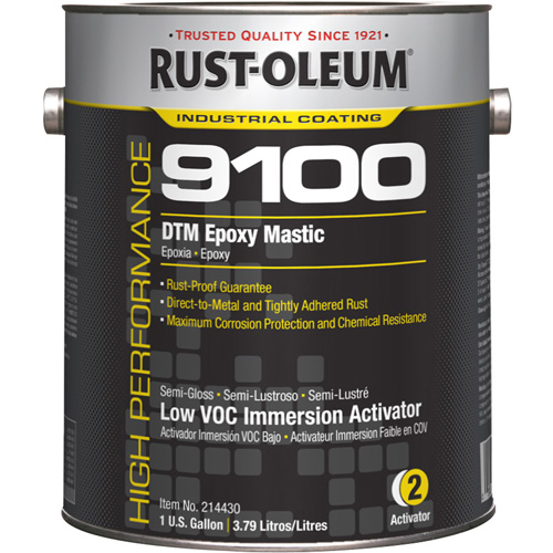 Activateur (250 COV) pour l'immersion du mastic &eacute;poxydique DTM du syst&egrave;me 9100, Gallon Absolute Business Supply