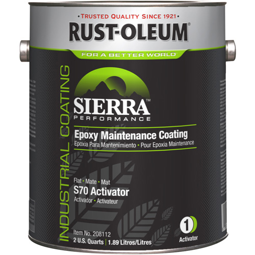 Sierra Performance S70/S71 Water-Based Epoxy Acrylic Primer Activator, Gallon, White Absolute Business Supply