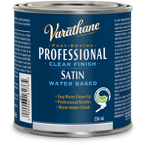 Varathane&reg; Professional Finish, 236 ml, Clear, Satin Absolute Business Supply